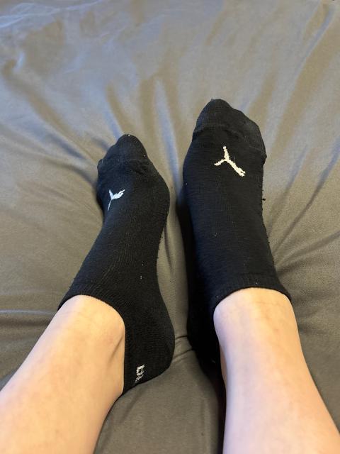 Getragene Socken nach Wunsch