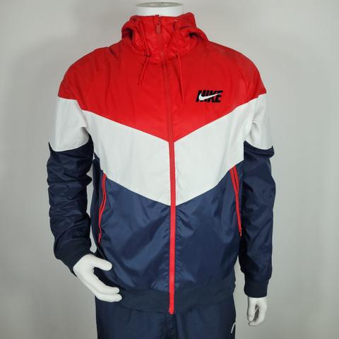 Nike Nike Sportswear Windrunner Jacke L – Rot Weiß Blau | Big Swoosh Size L