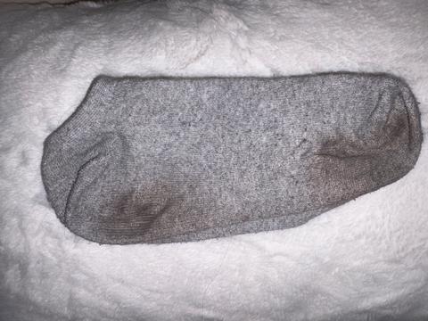 Graue Sneaker Socken
