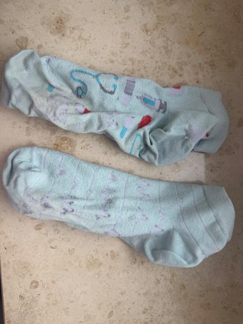 Socken Krankenschwester Size 40