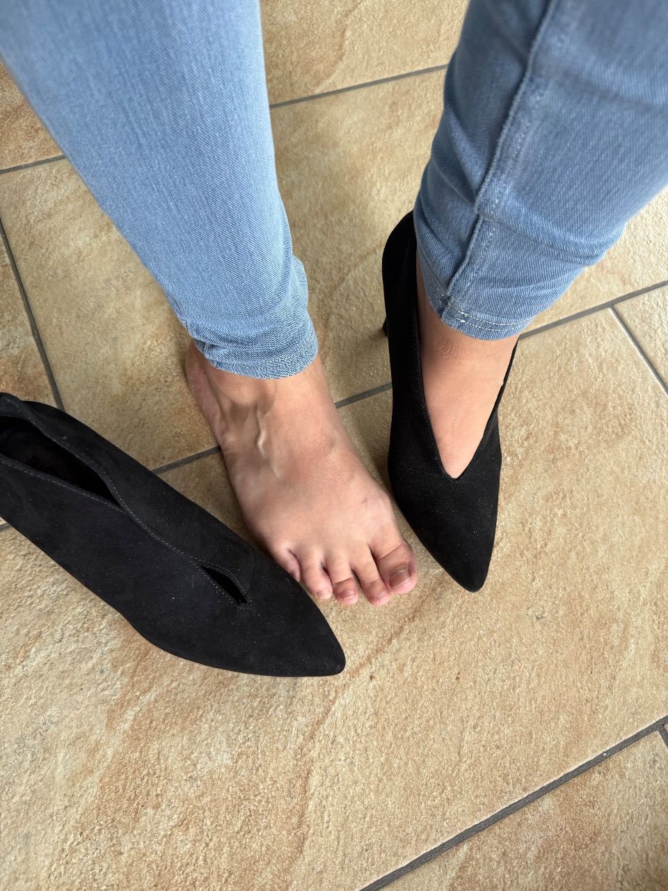 Marco tozzi  Getragene Schuhe in schwarz  Size 39