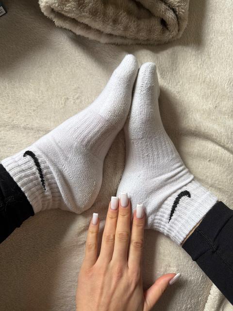 Nike Socken getragen Size S