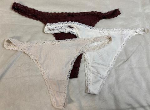 H&M Verschiedene getragene Strings Size L
