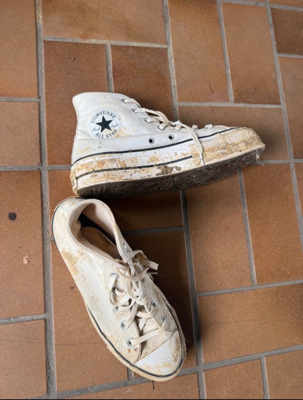 Converse Oft getragene Converse Size 38