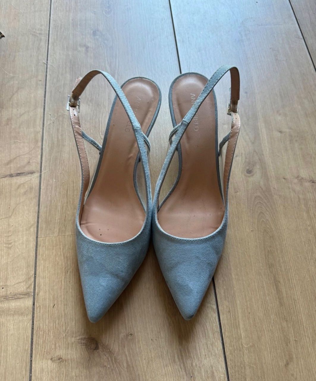 Ohne Marke Hellblaue Pumps  Size 39