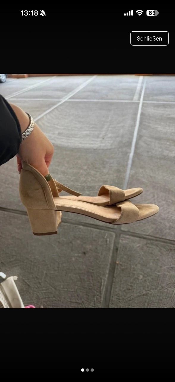 Gebrauchte Sandalen  Size 39