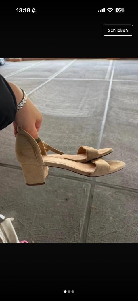 Gebrauchte Sandalen Size 39