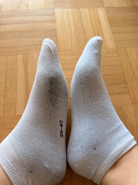 Ohne Marke Getragene Socken Size S