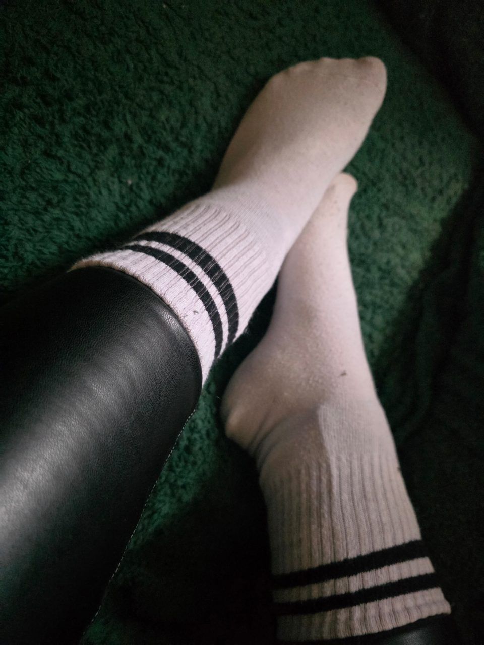 Weiße Tennis Socken 