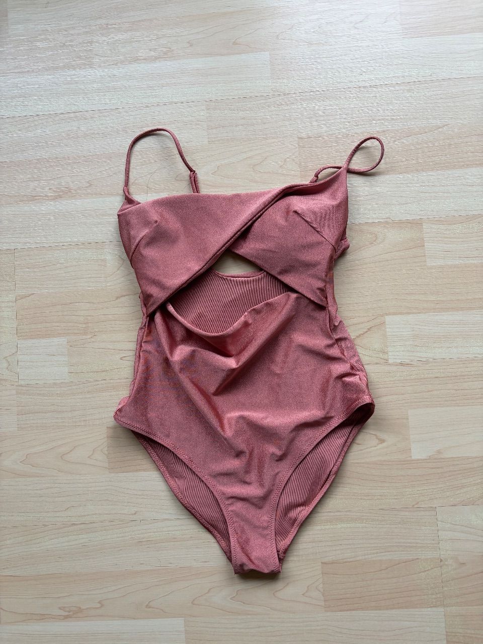 H&M Getragener Badeanzug rosa – getragen  Size M