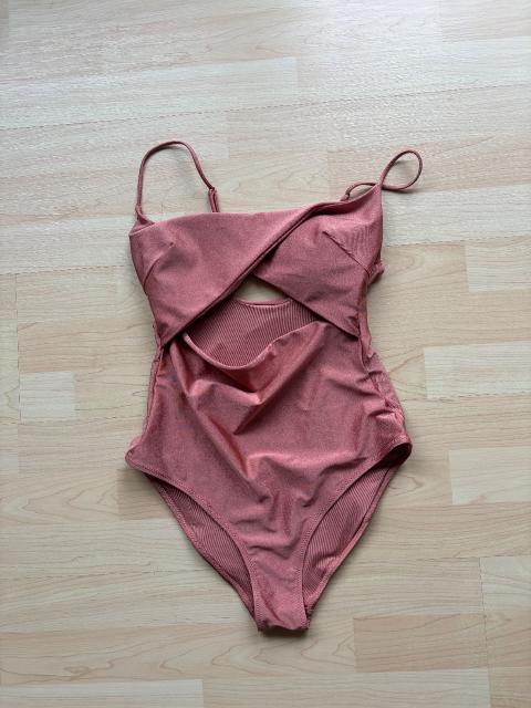 H&M Getragener Badeanzug rosa – getragen Size M