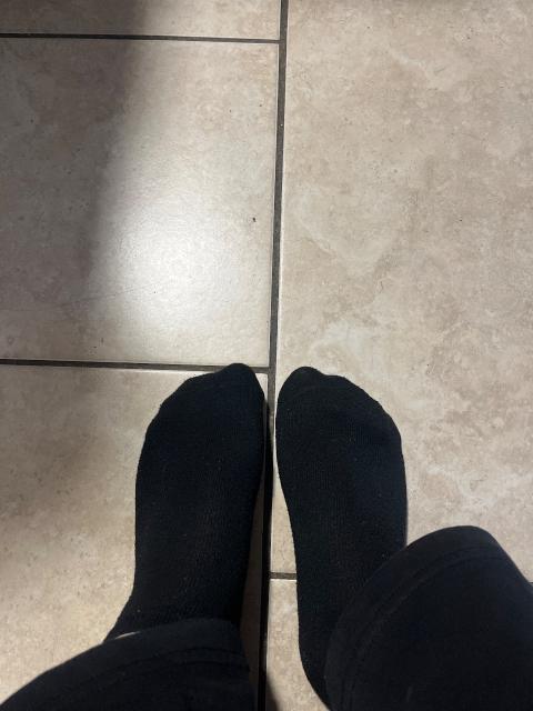 Schwarze Socken Size M