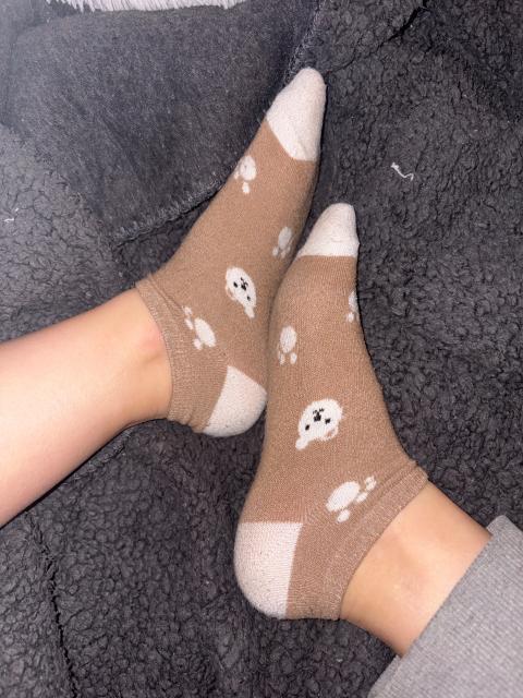 Getragene Socken