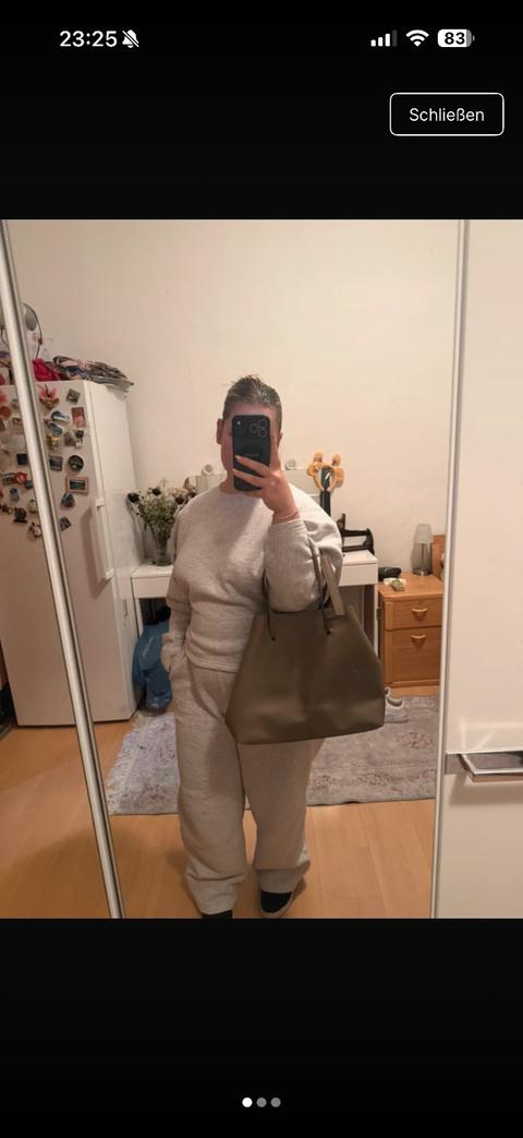 Ohne Marke Handtasche in Braun