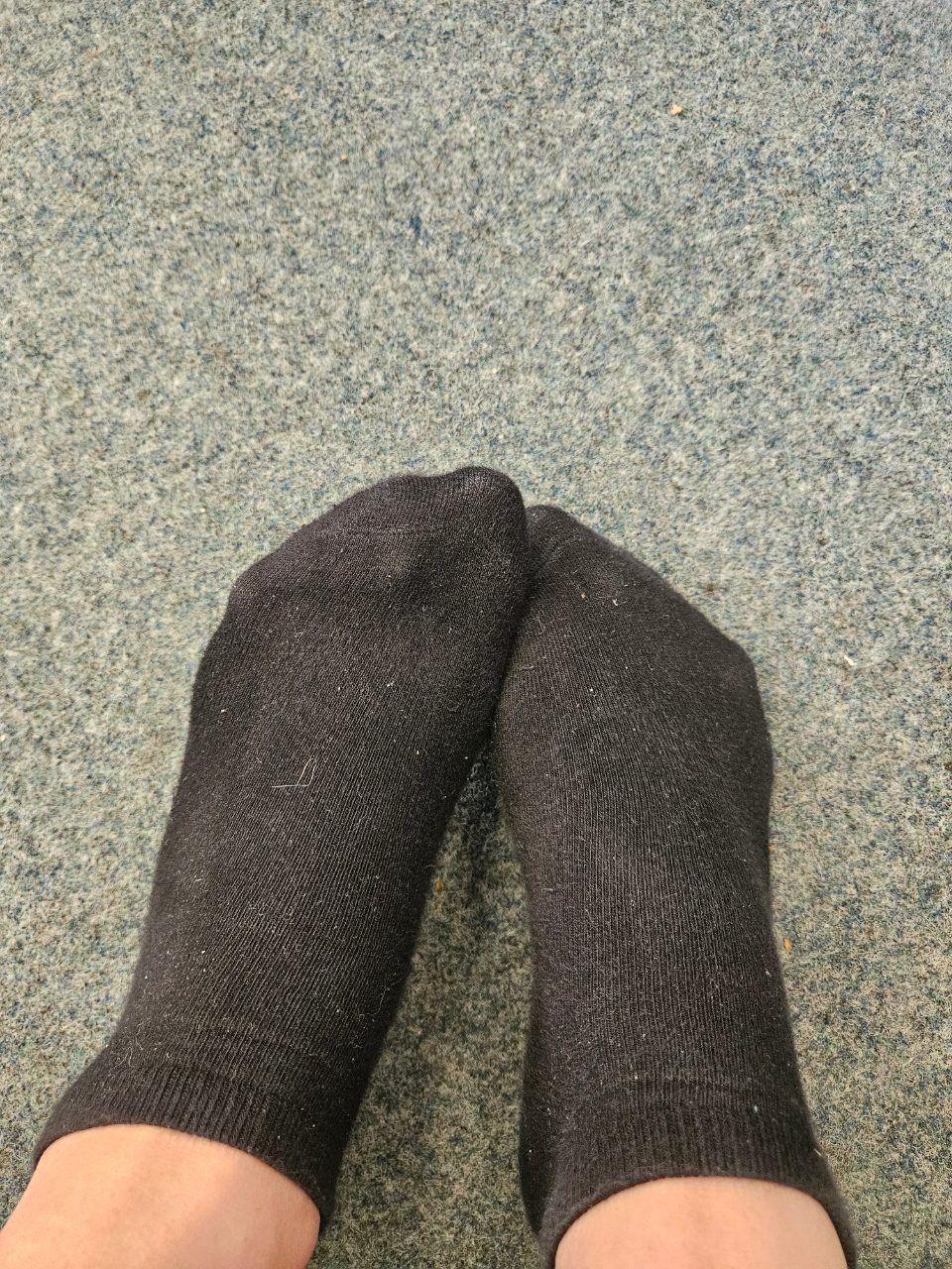 Getragene Socken