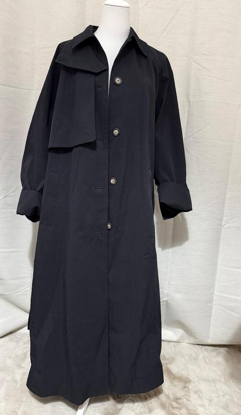 Rarität Zara 50th Anniversary Edition Trenchcoat in Schwarz Gr. M-L (Over-Sized