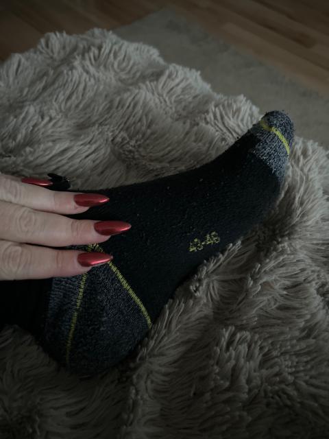Getragene Socken Size 43