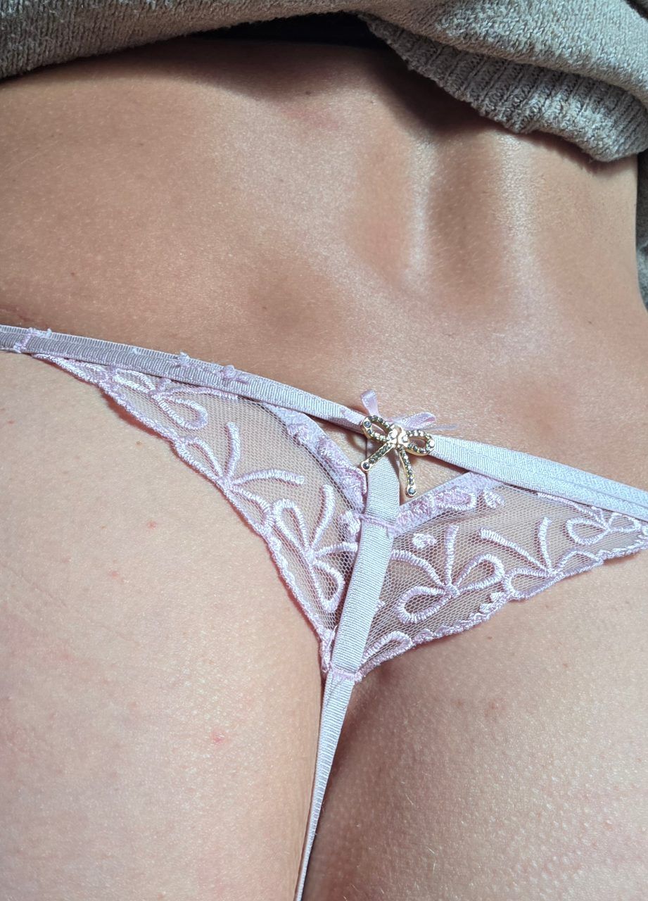 Sexy nasser getragener String für Dich, Tanga
