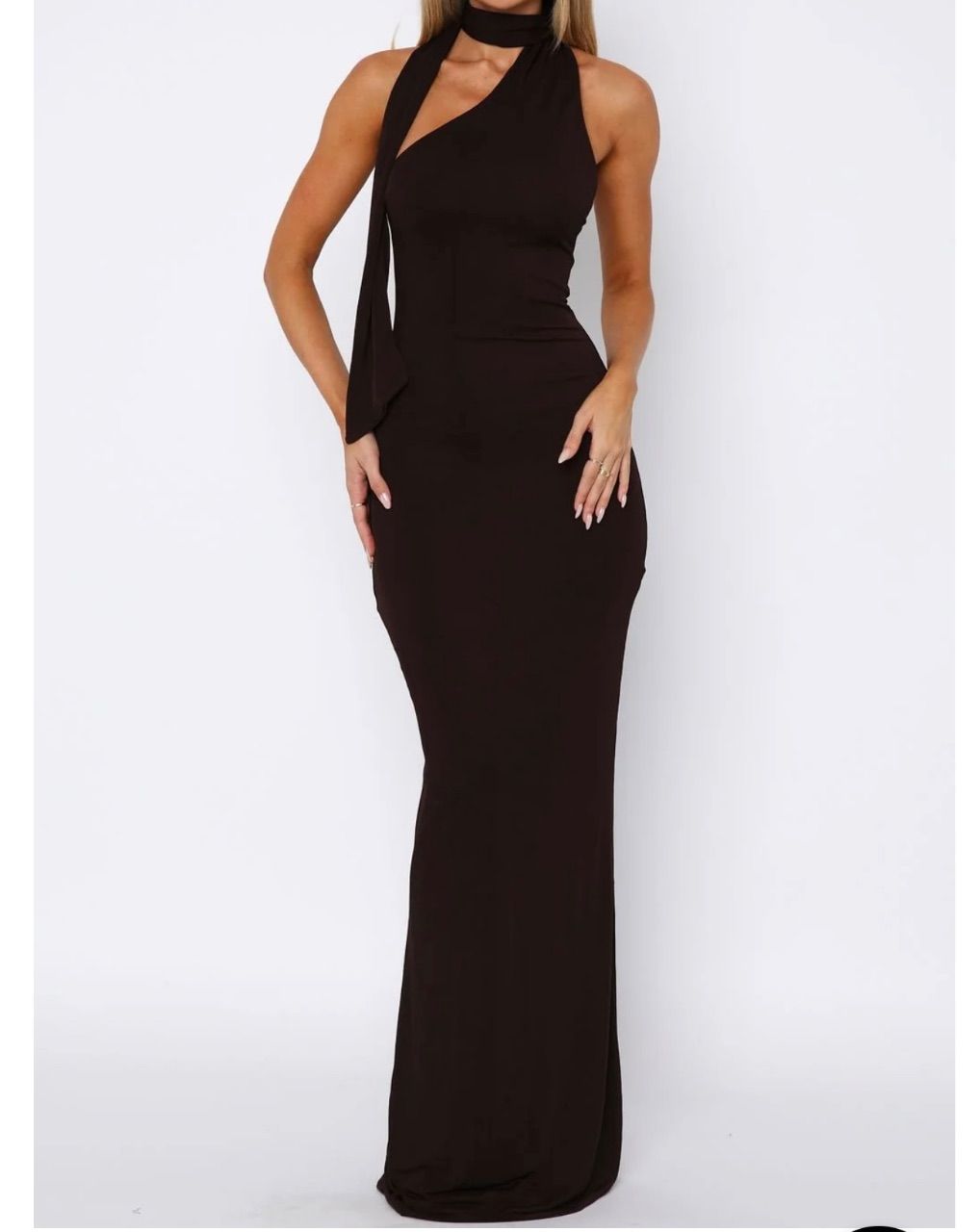 Whitefox  Brown Maxi Dress Size S