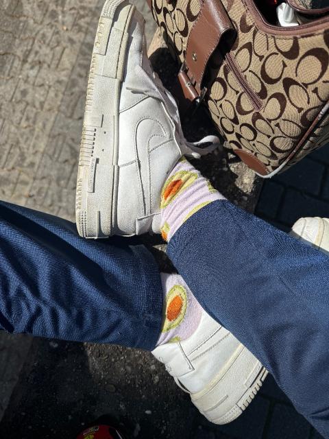 H&M Avocado Socken