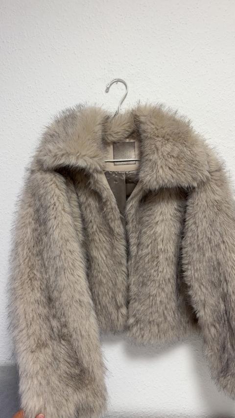 Ohne Marke Felljacke Size S