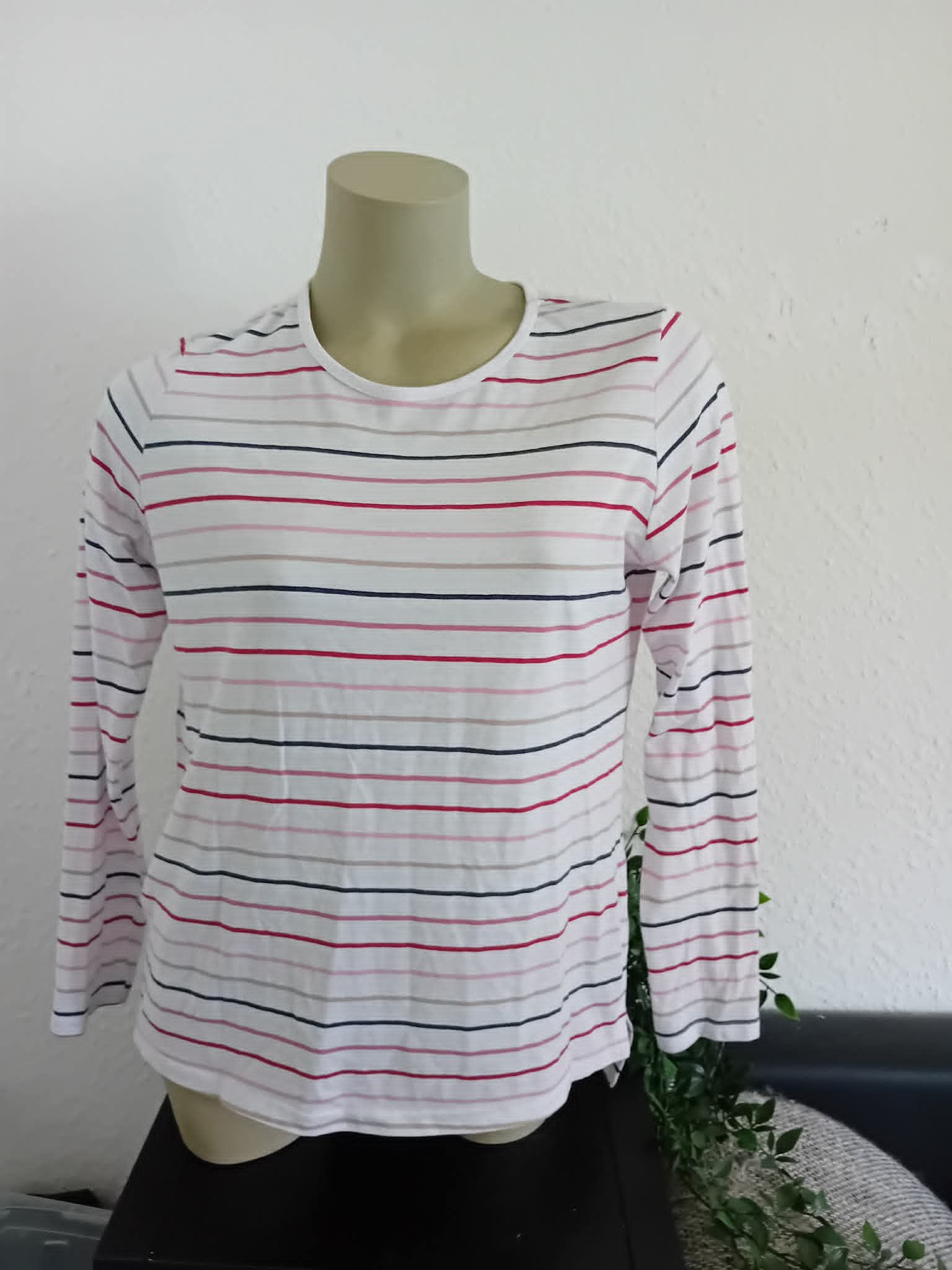 Up 2 Fashion Up 2 Fashion Langarmshirt Longsleeve Gr M / 38 Bunt gestreift Size M