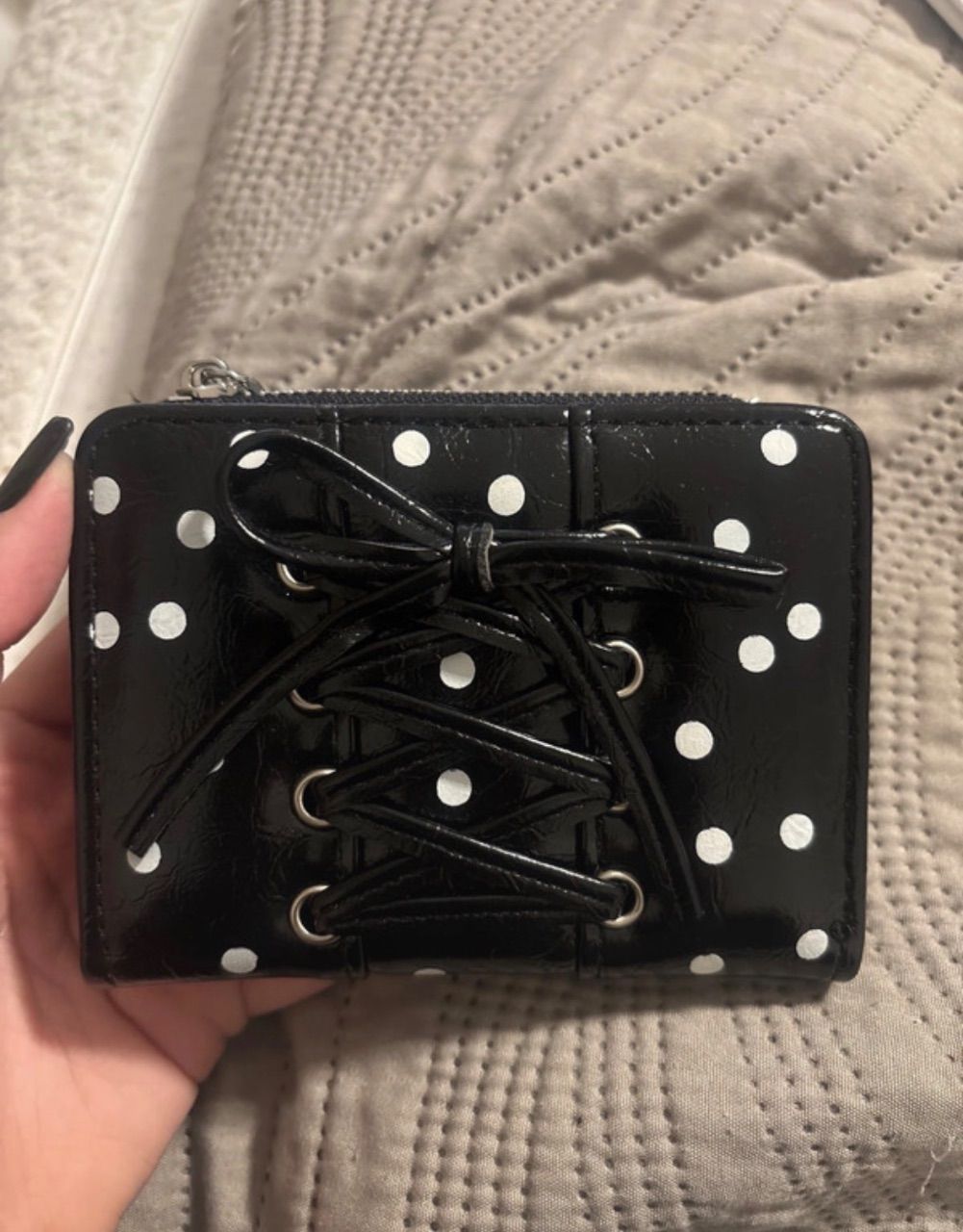 No brand cute bow wallet